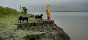 The mighty Brahmaputra river in Vati Kapasia, Kapasia, Sundarganj. Photo: Saikat Mojumder/Concern Worldwide