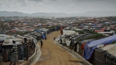 Overview of camp in Cox&#039;s Bazar. Photo: Abir Abdullah/Concern Worldwide