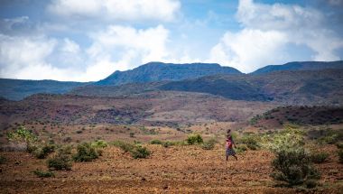 The landscape of Turkana, Kenya