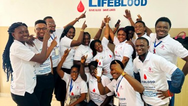 The team from LifeBlood