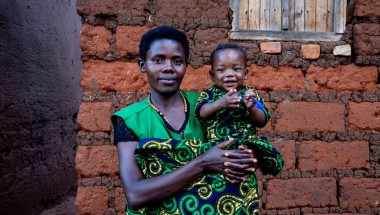 Prisca visits families to monitor child nutrition, support new mothers, and share practical tips on hygiene and healthy feeding. Her work helps build trust, improve health, and drive lasting change in her community. Photo: Eugene Ikua/Concern Worldwide.