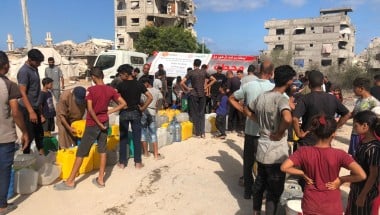 CESVI provides clean water in Gaza 