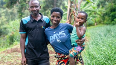 Family in Rwanda