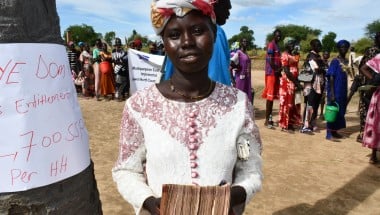Woman in South Sudan 