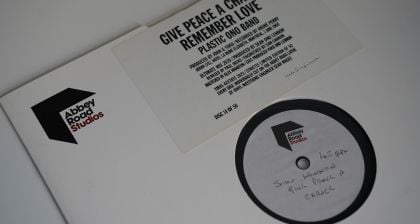 Abbey Road Studios, Give Peace A Change Vinyl with paper case