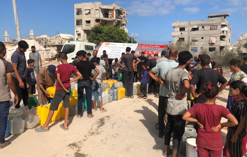 CESVI provides clean water in Gaza 