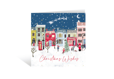 Snowy street