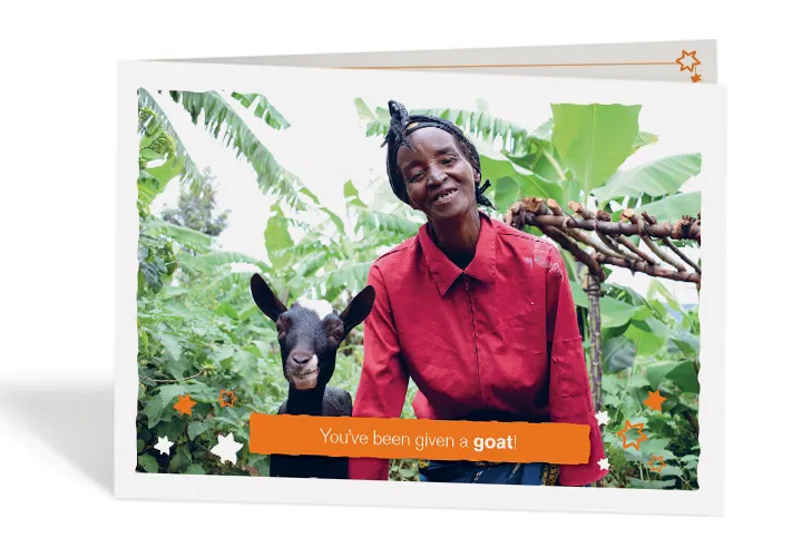 You’ll receive a special personalised card to pass on to your friend or loved one. You’ll receive a special personalised card to pass on to your friend or loved one.