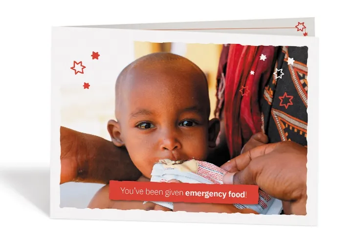You’ll receive a special personalised card to pass on to your friend or loved one. You’ll receive a special personalised card to pass on to your friend or loved one.