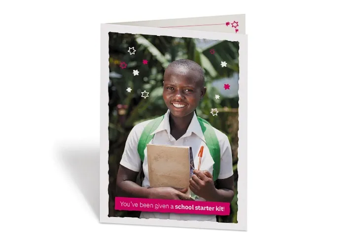 You’ll receive a special personalised card to pass on to your friend or loved one. You’ll receive a special personalised card to pass on to your friend or loved one.