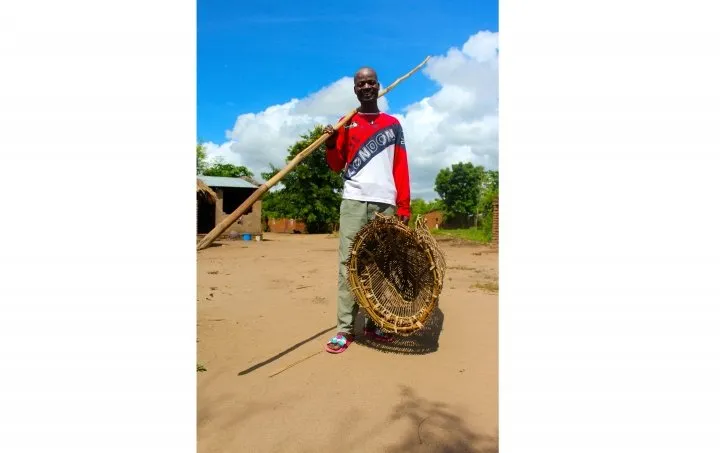 Grey Lyson, 32, transformed his family's life with his fishing business in Malawi. Photo: Jason Kennedy / Concern Worldwide