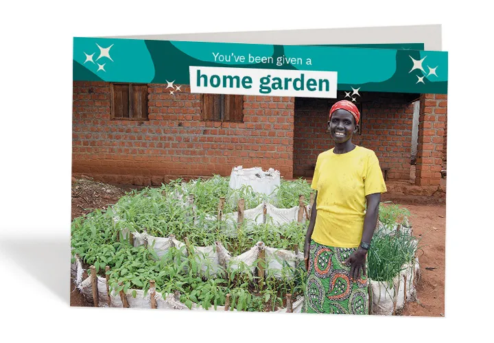 Renate is making more nutritious meals with her home garden in Kirundo, Burundi. Photo: Darren Vaughan / Concern Worldwide Renate is making more nutritious meals with her home garden in Kirundo, Burundi. Photo: Darren Vaughan / Concern Worldwide