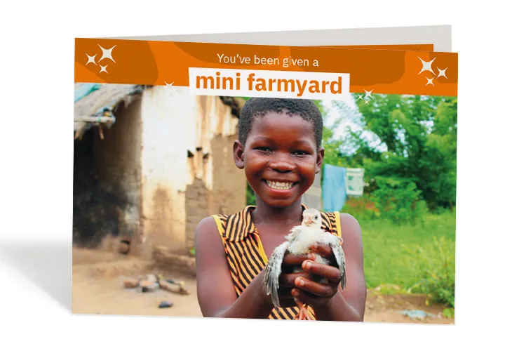 Martha, 13, with one of her family’s precious chicks in Mlolo, Malawi. Photo: Jason Kennedy / Concern Worldwide Martha, 13, with one of her family’s precious chicks in Mlolo, Malawi. Photo: Jason Kennedy / Concern Worldwide