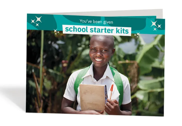 Amida, 14, smiling all the way to school in Burundi with her new schoolbooks and pens. Photo: Abbie Trayler-Smith / Concern Worldwide Amida, 14, smiling all the way to school in Burundi with her new schoolbooks and pens. Photo: Abbie Trayler-Smith / Concern Worldwide