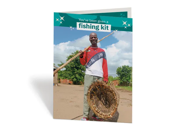 Grey Lyson, 32, transformed his family's life with his fishing business in Malawi. Photo: Jason Kennedy / Concern Worldwide Grey Lyson, 32, transformed his family's life with his fishing business in Malawi. Photo: Jason Kennedy / Concern Worldwide
