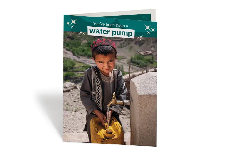 Boosah*, from Namakab, Afghanistan can now collect water in the safety of her village – saving her hours of walking to and from the river. Photo: Kieran McConville / Concern Worldwide Boosah*, from Namakab, Afghanistan can now collect water in the safety of her village – saving her hours of walking to and from the river. Photo: Kieran McConville / Concern Worldwide