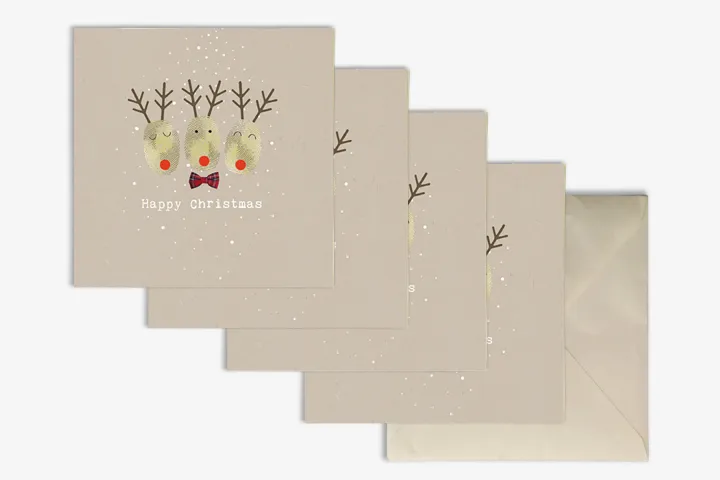 Reindeer Fingerprints - Concern Gifts Reindeer Fingerprints - Concern Gifts