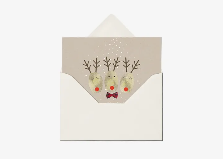 Reindeer Fingerprints - Concern Gifts Reindeer Fingerprints - Concern Gifts