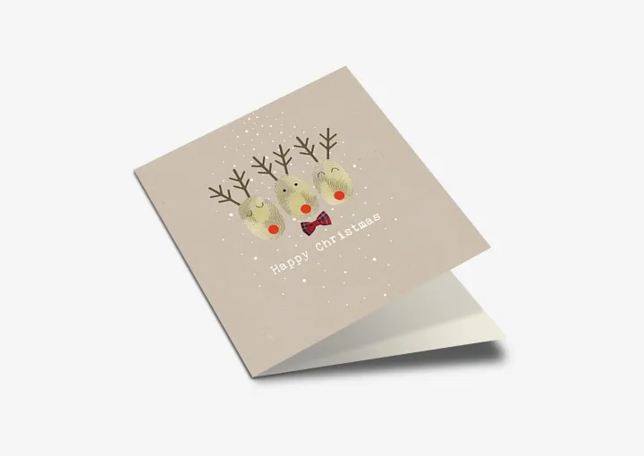 Reindeer Fingerprints - Concern Gifts Reindeer Fingerprints - Concern Gifts