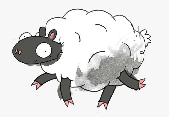Sheep - Gift illustration Sheep - Gift illustration