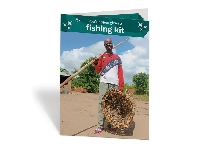Grey transformed his family’s lives with his fishing business in Malawi. Photo: Jason Kennedy / Concern Worldwide