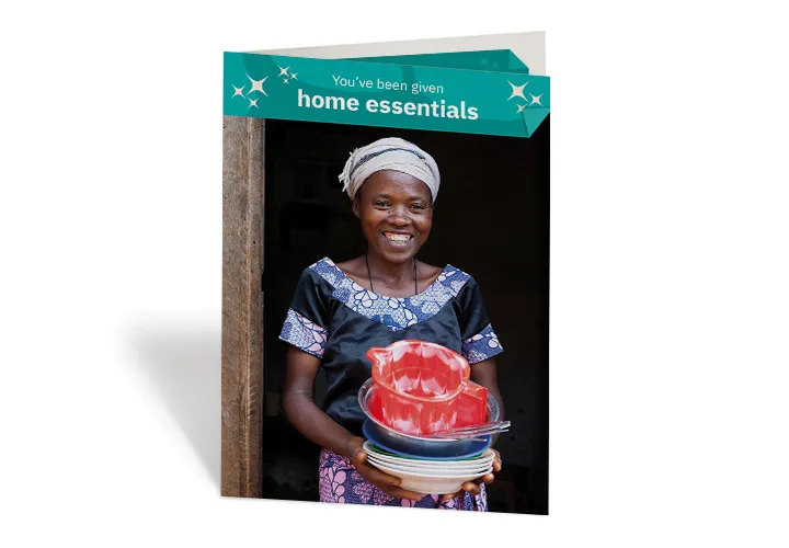 Jeanne improved hygiene in her home, thanks to these essential items. Photo: Abbie Trayler-Smith / Concern Worldwide Jeanne improved hygiene in her home, thanks to these essential items. Photo: Abbie Trayler-Smith / Concern Worldwide