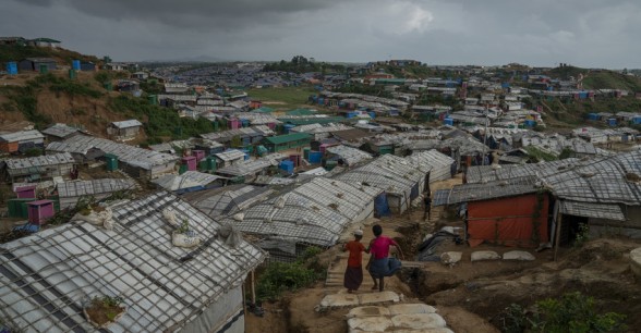 Cox's Bazar Refugee Camp, Bangladesh is the largest displacement camp in the world. It is home to almost 900,000 Rohingya people who have fled violence in Myanmar. Photo: Abir Abdullah/ Concern Worldwide