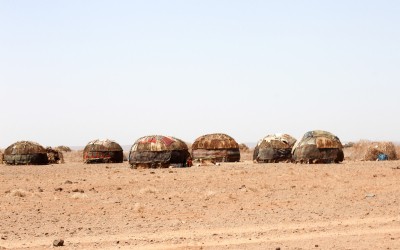North eastern Kenya in the ferociously hot Chalbi desert. Photo: Jennifer Nolan