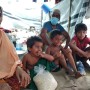 A Rohingya family in Cox's Bazar, Bangladesh