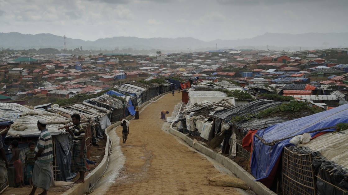 Overview of camp in Cox's Bazar. Photo: Abir Abdullah/Concern Worldwide