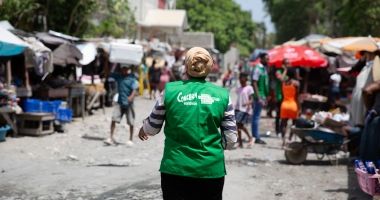 Woman in Haiti