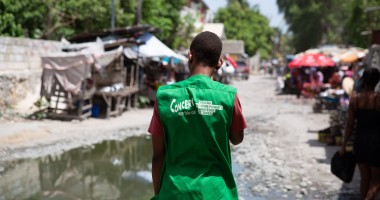 Concern staff in Haiti 