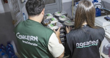 Concern team in Lebanon 