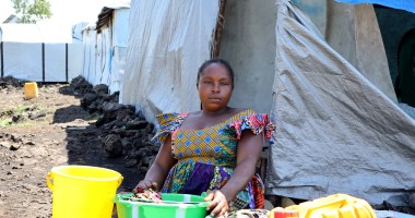 Woman in DRC 