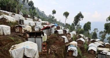 An IDP camp in DRC. Photo Concern Worldwide.