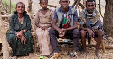 Gurinit and her family reside near the Kinfanz community watershed, Milata Kabele. Photo: Eugene Ikua/Concern Worldwide.