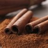 Ground cinnamon and cinnamon sticks