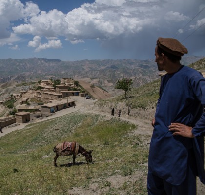 Concern supports flood prevention programmes in Northern Afghanistan. Photo: Stefanie Glinski / Concern Worldwide