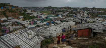 Cox's Bazar Refugee Camp, Bangladesh is the largest displacement camp in the world. It is home to almost 900,000 Rohingya people who have fled violence in Myanmar. Photo: Abir Abdullah/ Concern Worldwide