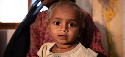 15-month-old Zainab. Photo: Khaula Jamil / Pakistan (2020)