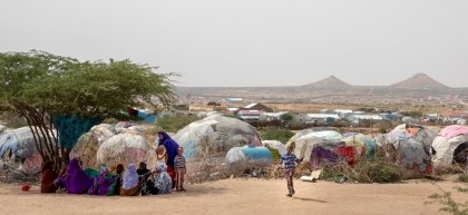 M. Mooge IDP campe near the Hargeisa Airport.  Photo: Gavin Douglas/Concern Worldwide