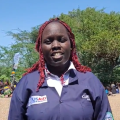 Natalina Lopeyok, Concern’s Livelihoods Manager in Turkana, Kenya