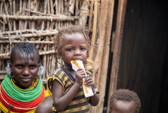 Adho (21) and her 19-month-old daughter live in Marsabit. Photo: Gavin Douglas/Concern Worldwide