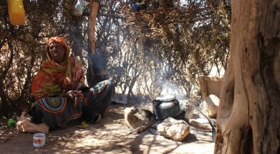 Roda Mussa Mohamed has benefited from a new water point in her village constructed by Concern Worldwide. Photo: Erin Wolgamuth, Somaliland, Jan 2017