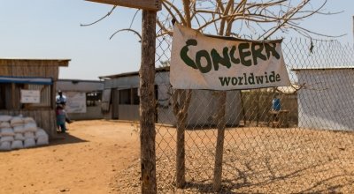 Concern's Nutrition Center in the POC of Juba, South Sudan. Photo: Steve De Neef / Concern Worldwide.