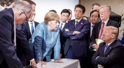 Members of the G7 at the 2018 Summit. Photo: BBC