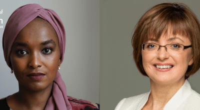 Amina Abdulla and Cathriona Hallahan for Women of Concern.