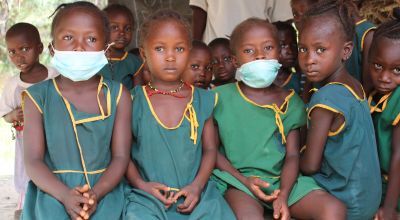 Children in a primary school in Sierra Leone. Photo: Charlotte Woellwarth