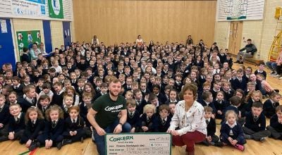 St. Brigid’s Primary School raising lifesaving funds for Concern's overseas work.
