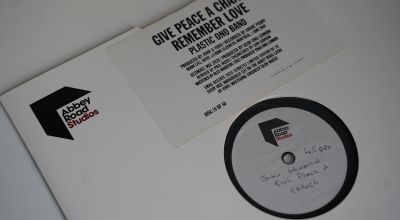 Abbey Road Studios, Give Peace A Change Vinyl with paper case